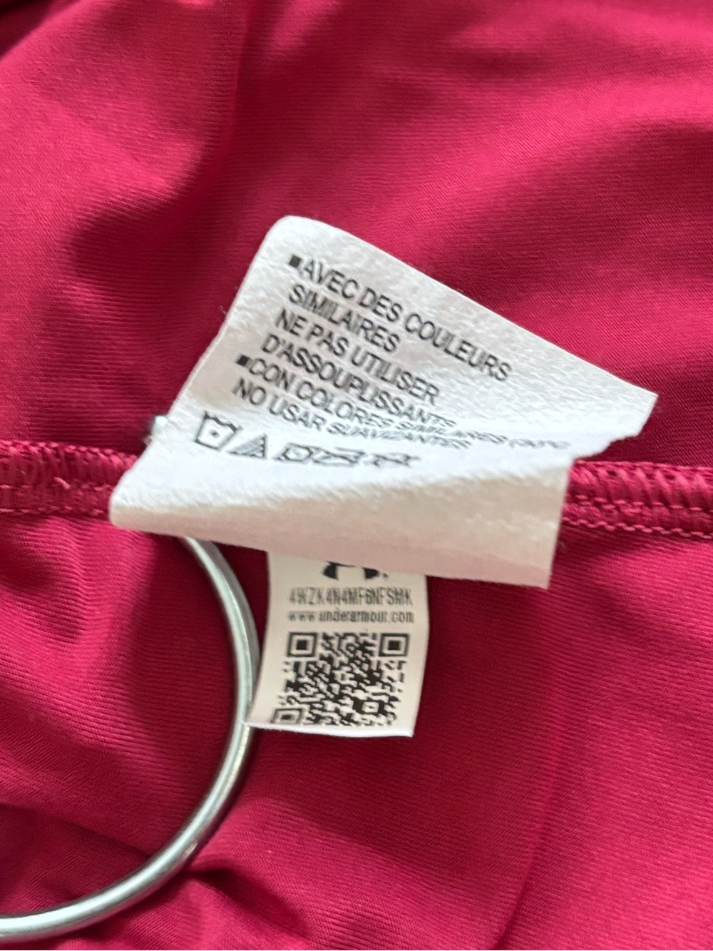 Under Armour Women's Raspberry Pink Racerback Tank - Picture 4 of 5